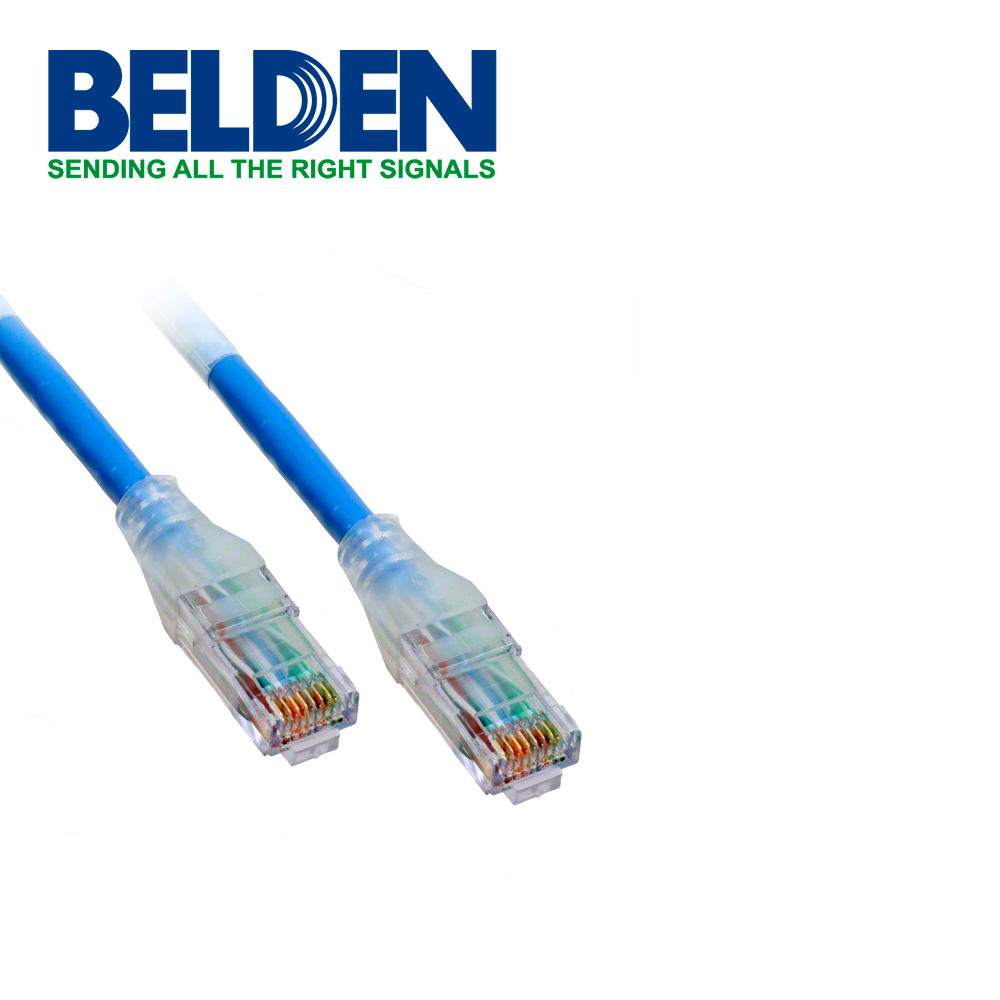 PATCHCORD UTP CAT6 BELDEN C601106005 FORRO PVC AZUL CMR-RISER 4 PARES CALIBRE CONDUCTOR 24 AWG 100% COBRE USO INTERIOR PARTES RELACIONADAS:CONECTORES MODULARES CAT6 PATCH PANEL CAT6 LONGITUD 5 PIES 1.5 METROS PATCHCORD UTP CAT6 BELDEN C601106005 FORRO PVC AZUL CMR-RISER 4 PARES CALIBRE CONDUCTOR 24 AWG 100% COBRE USO INTERIOR PARTES RELACIONADAS:CONECTORES MODULARES CAT6 PATCH PANEL CAT6 LONGITUD 5 PIES 1.5 METROS
