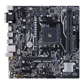 ASUS PRIME A320M-K - Placa base - micro ATX - Socket AM4 - AMD A320 Chipset - USB 3.0 - Gigabit LAN - Tarjeta gráfica (CPU necesaria) - HD Audio (8-canales) ASUS PRIME A320M-K - Placa base - micro ATX - Socket AM4 - AMD A320 Chipset - USB 3.0 - Gigabit LAN - Tarjeta gráfica (CPU necesaria) - HD Audio (8-canales)