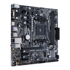 ASUS PRIME A320M-K - Placa base - micro ATX - Socket AM4 - AMD A320 Chipset - USB 3.0 - Gigabit LAN - Tarjeta gráfica (CPU necesaria) - HD Audio (8-canales) ASUS PRIME A320M-K - Placa base - micro ATX - Socket AM4 - AMD A320 Chipset - USB 3.0 - Gigabit LAN - Tarjeta gráfica (CPU necesaria) - HD Audio (8-canales)