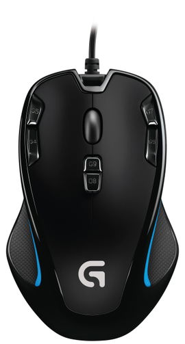 Logitech Gaming Mouse G300s - Ratón - diestro y zurdo - óptico - 9 botones - cableado - USB