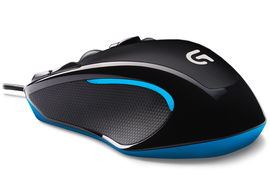 Logitech Gaming Mouse G300s - Ratón - diestro y zurdo - óptico - 9 botones - cableado - USB