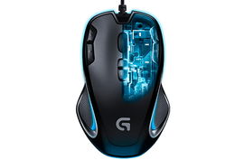 Logitech Gaming Mouse G300s - Ratón - diestro y zurdo - óptico - 9 botones - cableado - USB
