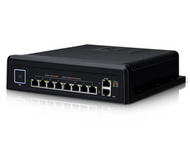 Switch Industrial - Ubiquiti UniF i- 8 X 10/100/1000 (PoE++) + 2 X 10/100/1000 - Sobremesa - PoE++ (430 W)