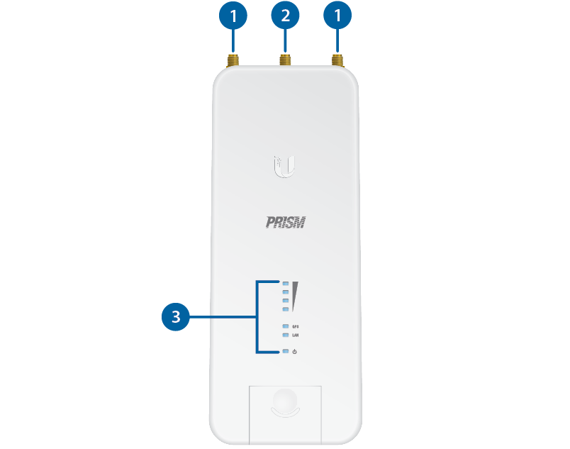 Radio Estación Base airMAX AC hasta 330 Mbps, 2 GHz (2412-2472 MHz) con tecnología airPrism, No Funciona como Access Point para Wi-Fi Radio Estación Base airMAX AC hasta 330 Mbps, 2 GHz (2412-2472 MHz) con tecnología airPrism, No Funciona como Access Point para Wi-Fi