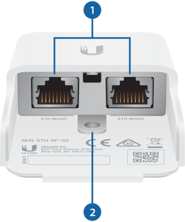 Ethernet Surge Protector - Ubiquiti Ethernet Surge Protector - Ubiquiti