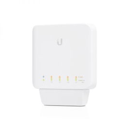 Conmutador - Gestionado - 4 X 10/100/1000 (PoE) + 1 X 10/100/1000 (PoE) - Montaje En Pared, Montaje En Mástil - PoE (46 W) - Ubiquiti UniFi Switch USW-FLEX