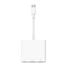 Apple Digital AV Multiport Adapter - Adaptador De Vídeo - USB-C Macho A USB, HDMI, USB-C (Solo Alimentación) Hembra - Compatibilidad Con 4K - Para 10.9-Inch IPad Air; IMac; IPad Mini; IPad Pro De 11; 12; MacBook Air; MacBook Pro