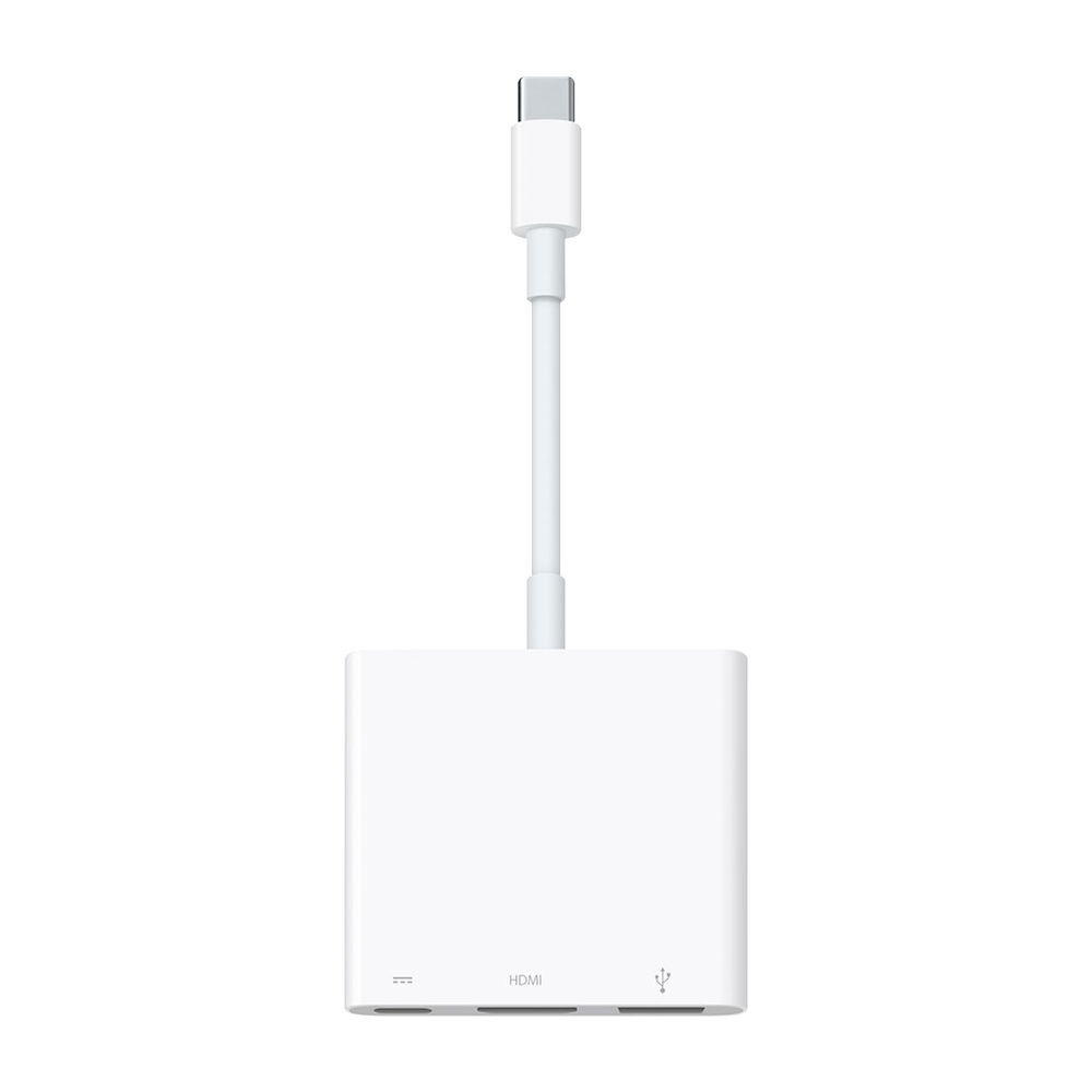 Apple Digital AV Multiport Adapter - Adaptador De Vídeo - USB-C Macho A USB, HDMI, USB-C (Solo Alimentación) Hembra - Compatibilidad Con 4K - Para 10.9-Inch IPad Air; IMac; IPad Mini; IPad Pro De 11; 12; MacBook Air; MacBook Pro Apple Digital AV Multiport Adapter - Adaptador De Vídeo - USB-C Macho A USB, HDMI, USB-C (Solo Alimentación) Hembra - Compatibilidad Con 4K - Para 10.9-Inch IPad Air; IMac; IPad Mini; IPad Pro De 11; 12; MacBook Air; MacBook Pro