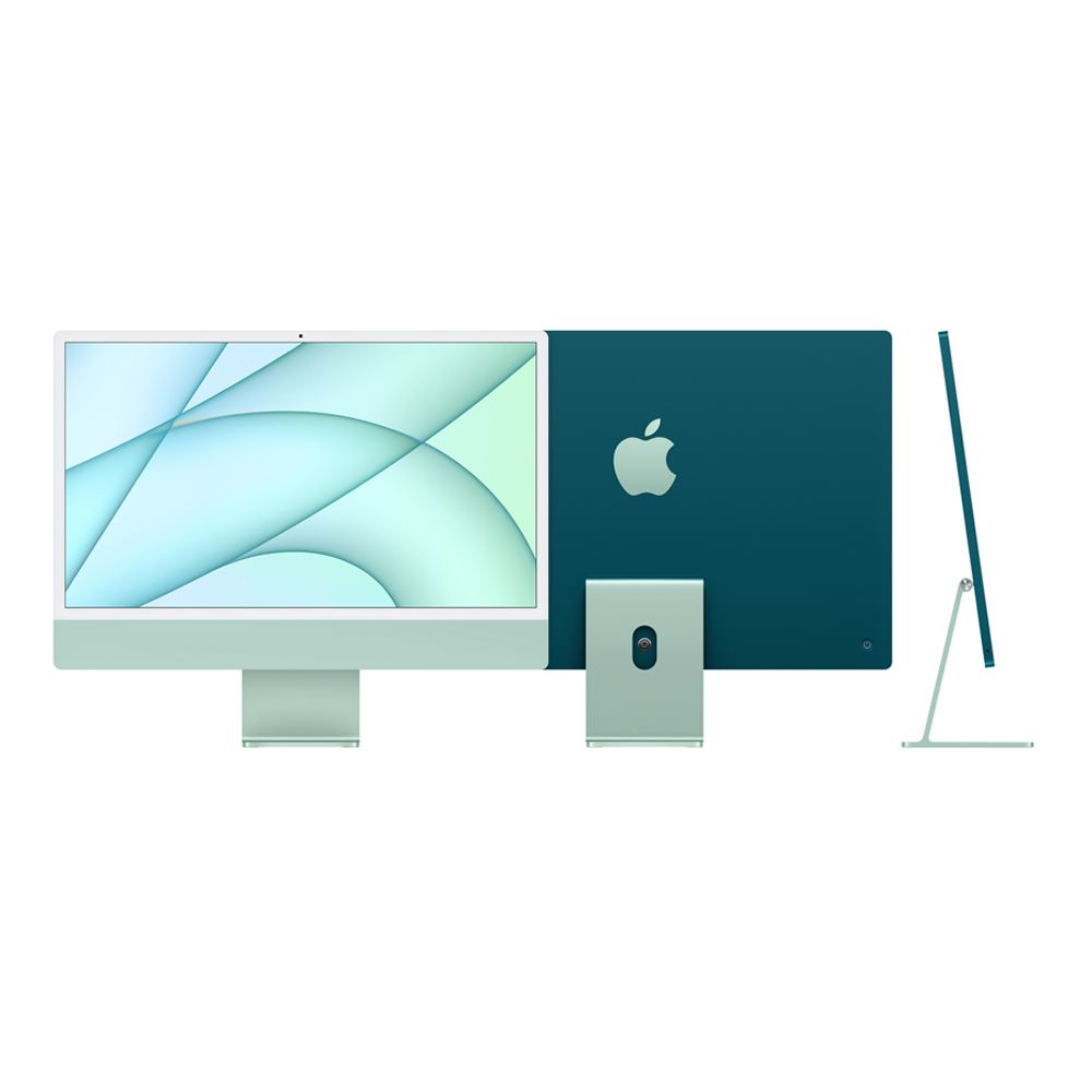 Apple IMac With 4.5K Retina Display - Todo En Uno - M1 - RAM 8 GB - SSD 512 GB - M1 8-Core GPU - GigE - WLAN: Bluetooth 5.0, 802.11a/B/G/N/Ac/Ax - MacOS Monterey 12.0 - Monitor: LED 24