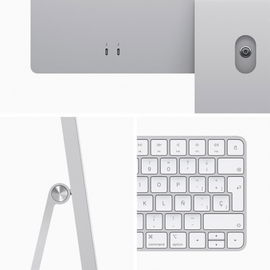  Apple IMac With 4.5K Retina Display - Todo En Uno - M1 - RAM 8 GB - SSD 256 GB - M1 7-Core GPU - WLAN: Bluetooth 5.0, 802.11a/B/G/N/Ac/Ax - MacOS Monterey 12.0 - Monitor: LED 24