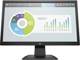 Monitor HP P204 - LED-Backlit LCD Monitor - 19.5
