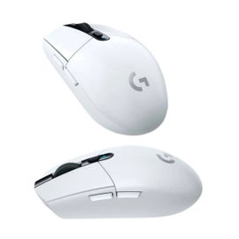 Mouse Óptico Logitech G G305 - 6 Botones - Inalámbrico - LIGHTSPEED - Receptor Inalámbrico USB - Blanco