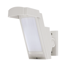 Detector de Movimiento / 100% Exterior /  Cableado / Hasta 12 metros a 85&deg; de cobertura/ Instalación a 3 metros / Compatible con cualquier panel de alarma