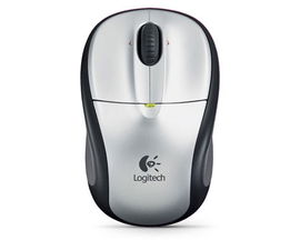 Logitech M325 - Ratón - diestro y zurdo - óptico - inalámbrico - 2.4 GHz - receptor inalámbrico USB - plateado claro