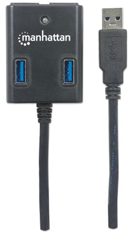 CABLE MANHATTAN 162296 5G BPS USB3.0 HUB 4P USB-A 766623162296