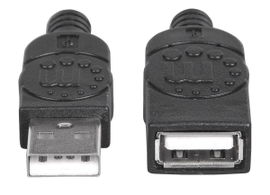 CABLE MANHATTAN 338653 BLACK USB2.0 AM/AF BL 6F-1.8M CABLE MANHATTAN 338653 BLACK USB2.0 AM/AF BL 6F-1.8M