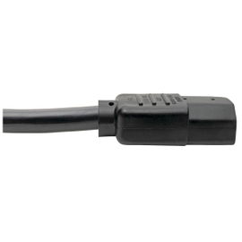 CABLE PODER TRIPP LITE P007-010 NEMA 5-15P to C13 - 125V 15A 10FT-3MT BLACK 037332140913