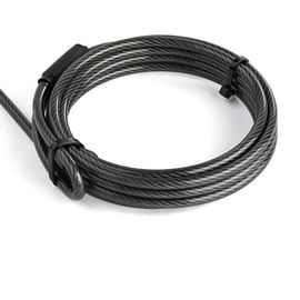 StarTech.com Cable de 2m de Seguridad para Ordenador Portátil - con Candado - para Ranura Nano - de Combinación StarTech.com Cable de 2m de Seguridad para Ordenador Portátil - con Candado - para Ranura Nano - de Combinación