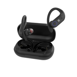 Audífonos Deportivos Klip Xtreme - XtremeBuds - Para Tablet / Para Cellular phone - Wireless - 108 horas - Negros