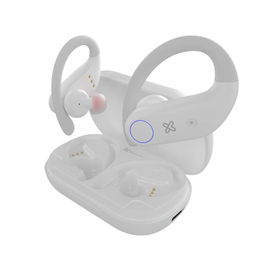 Audífonos Deportivos Klip Xtreme - XtremeBuds - Para Tablet / Para Cellular phone - Wireless - 108 horas - Blancos