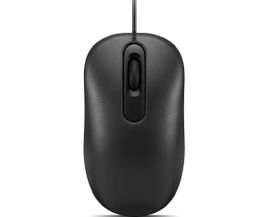 Lenovo Basic - Ratón - diestro y zurdo - óptico - 3 botones - cableado - USB - negro - FRU Lenovo Basic - Ratón - diestro y zurdo - óptico - 3 botones - cableado - USB - negro - FRU