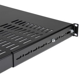 StarTech.com Estante Bandeja Fijo Ventilado de Gabinete Rack Servidores 1U Ajustable - 113kg
