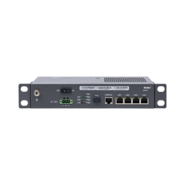 Unidad Remota Multi-Vivienda (MDU) Industrial, 4 Puertos Gigabit Ethernet, PoE 802.3af/at, conector SC/UPC