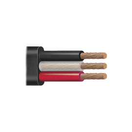 Cable trifásico plano para bomba sumergible 3 X 10 AWG Venta / metro.
