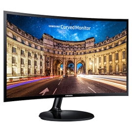 Samsung C24F390FHN - CF390 Series - monitor LED - curvado - 24
