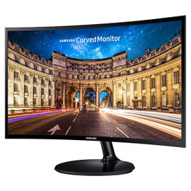 Samsung C24F390FHN - CF390 Series - monitor LED - curvado - 24