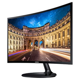 Samsung C24F390FHN - CF390 Series - monitor LED - curvado - 24