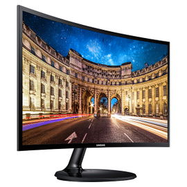 Samsung C24F390FHN - CF390 Series - monitor LED - curvado - 24