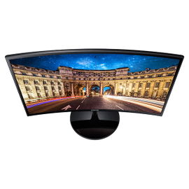 Samsung C24F390FHN - CF390 Series - monitor LED - curvado - 24