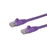 StarTech.com Cable de 2m Púrpura de Red Gigabit Cat6 Ethernet RJ45 sin Enganche - Snagless