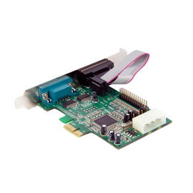 StarTech.com Tarjeta Adaptadora PCI Express de 2 Puertos Serie y 1 Paralelo RS232 UART 16550 Serial
