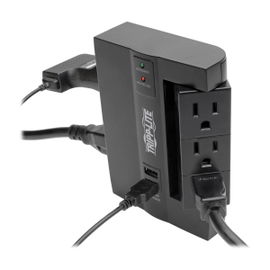 REGLETA TRIPP LITE SWIVEL6 USB 6OUTLETS 2USB BLACK 037332210944 REGLETA TRIPP LITE SWIVEL6 USB 6OUTLETS 2USB BLACK 037332210944