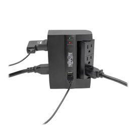REGLETA TRIPP LITE SWIVEL6 USB 6OUTLETS 2USB BLACK 037332210944 REGLETA TRIPP LITE SWIVEL6 USB 6OUTLETS 2USB BLACK 037332210944