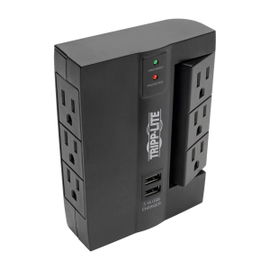 REGLETA TRIPP LITE SWIVEL6 USB 6OUTLETS 2USB BLACK 037332210944 REGLETA TRIPP LITE SWIVEL6 USB 6OUTLETS 2USB BLACK 037332210944