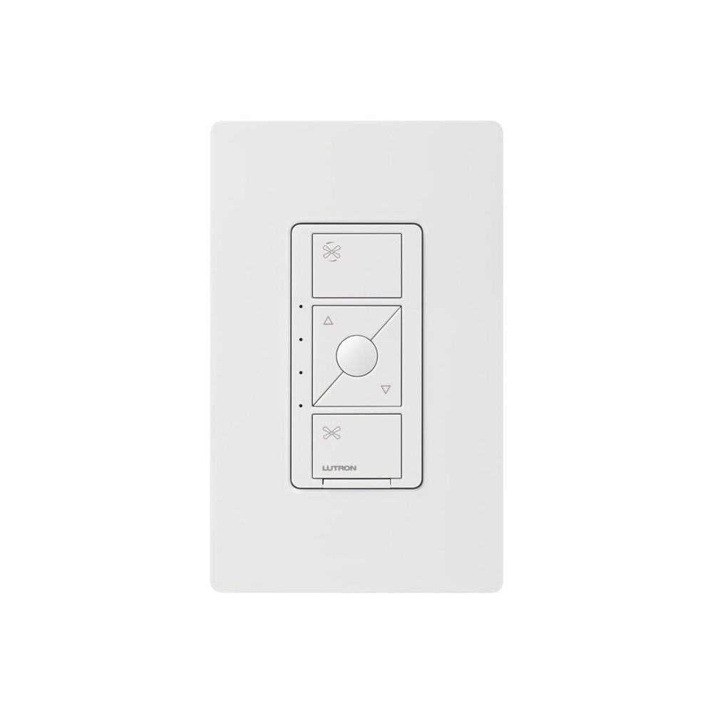Control de velocidad inalámbrico inteligente de ventilador en techo, un solo polo, funciona con los principales controles de voz Alexa, HomeKit y Google Home..
