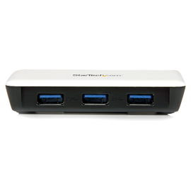 StarTech.com Adaptador de Red NIC Gigabit Ethernet Externo USB 3.0 con Hub Concentrador 3 Puertos con Alimentación StarTech.com Adaptador de Red NIC Gigabit Ethernet Externo USB 3.0 con Hub Concentrador 3 Puertos con Alimentación