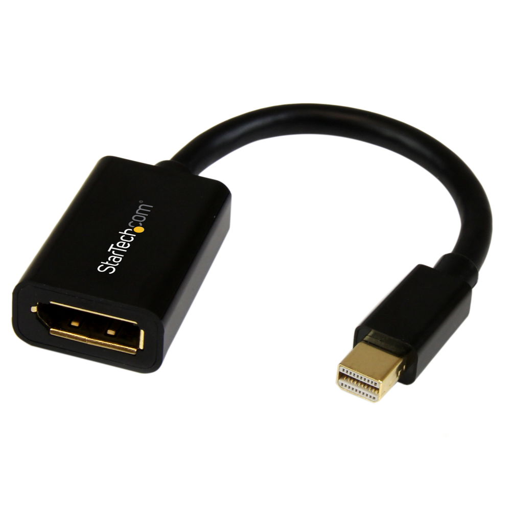 StarTech.com Adaptador Mini DisplayPort a DisplayPort - de Vídeo 4K x 2K - Conversor Mini DP a DP UHD - Convertidor mDP a DP 1.2 - de Ordenador mDP a Monitor DP - Macho a Hembra StarTech.com Adaptador Mini DisplayPort a DisplayPort - de Vídeo 4K x 2K - Conversor Mini DP a DP UHD - Convertidor mDP a DP 1.2 - de Ordenador mDP a Monitor DP - Macho a Hembra