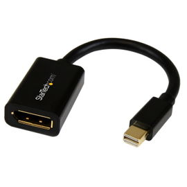StarTech.com Adaptador Mini DisplayPort a DisplayPort - de Vídeo 4K x 2K - Conversor Mini DP a DP UHD - Convertidor mDP a DP 1.2 - de Ordenador mDP a Monitor DP - Macho a Hembra StarTech.com Adaptador Mini DisplayPort a DisplayPort - de Vídeo 4K x 2K - Conversor Mini DP a DP UHD - Convertidor mDP a DP 1.2 - de Ordenador mDP a Monitor DP - Macho a Hembra