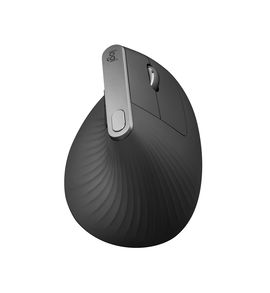 Logitech MX Vertical - Ratón vertical - ergonómico - óptico - 6 botones - inalámbrico, cableado - Bluetooth, 2.4 GHz - receptor inalámbrico USB - grafito