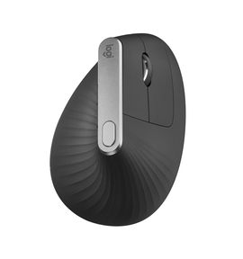Logitech MX Vertical - Ratón vertical - ergonómico - óptico - 6 botones - inalámbrico, cableado - Bluetooth, 2.4 GHz - receptor inalámbrico USB - grafito