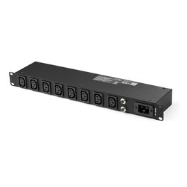 StarTech.com PDU de 8 Puertos C13 para Montaje en Rack - 16 Amperios 1U y Cable de 3m NEMA5-20P