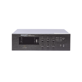 Mini Amplificador Mezclador | 240W RMS | Sistema 70/100V | MP3 | Tuner | Bluetooth | Musica ambiental y Voceo