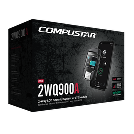 (MONITOREO en APP) Kit de Alarma Vehicular Profesional de 2 vías y control LCD con modulo CM2500 Incluye  GPS X1-MAX LTE
