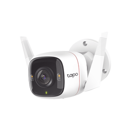 Cámara IP 4 Megapixel (2K) / Lente 3.18 mm / Wi-Fi / 30 mts IR / Exterior IP66 / Audio Bidireccional / Micro SD  hasta 256 GB / Compatible con Google y Alexa