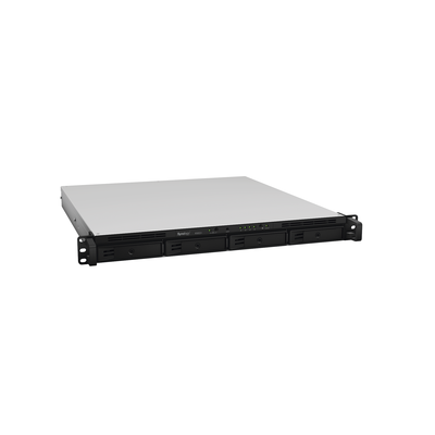 Servidor NAS para Rack (1 U) de 4 Bahías (Expandible a 8 Bahías) / Servicio Nube Gratis (P2P) / Administración Remota y Respaldo Programado