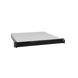 Servidor NAS para Rack (1 U) de 4 Bahías (Expandible a 8 Bahías) / Servicio Nube Gratis (P2P) / Administración Remota y Respaldo Programado